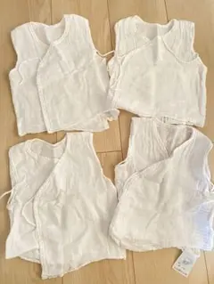 ベビー肌着　ノースリーブ4枚　50-60