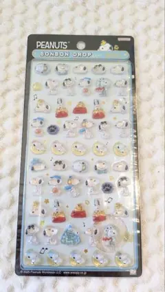 【スヌーピー】ボンボンドロップシール