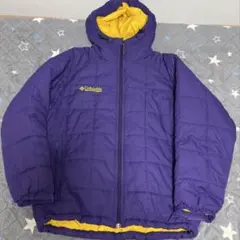 コロンビア　ダウン　hooded puffer jacket