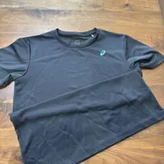 ASICS 黒 Mサイズ シャツ