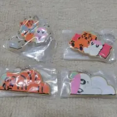 ムジークタイガー×ボンボンイ　ラバーキーホルダー