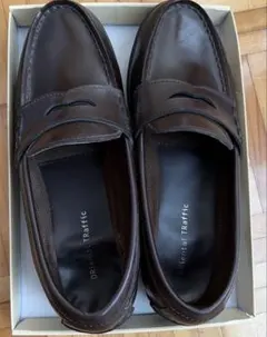 ローファー　ブラウン 制服42 オリエンタルトラフィック