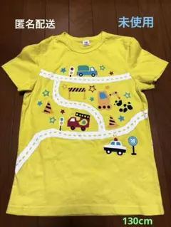 未使用　キムラタン　Tシャツ　車　130センチのサムネイル