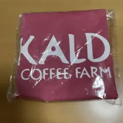 新品 カルディコットンエコバッグ スモーキーピンク