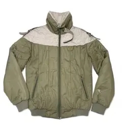 最終値下‼️Hiverna フランスビンテージ　中綿ダウン　 カーキ　カナダ製