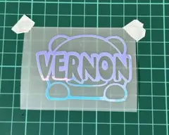 seventeen カラット棒　ペンライト　ステッカー　シール　バーノン