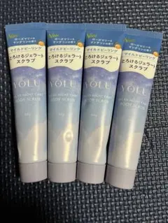 욜루 릴랙스 나이트 케어 바디 스크럽 50g, 4개 세트