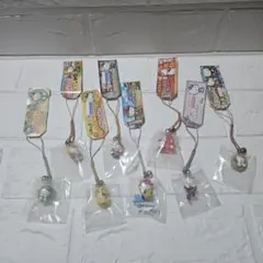 【未使用】ハローキティ ご当地キティ　ストラップ　8個セット　キティーちゃん