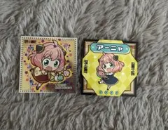 SPY×FAMILY でふぉキャラ！シールグミステッカー 2枚セット