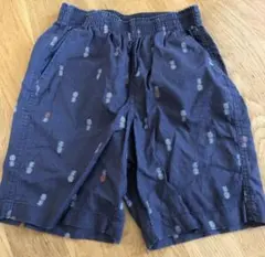 ネイビー パイナップル柄ステテコ