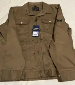 Wrangler ラングラー ワーク ジャケット ジップアップ　Mモカ　作業服のサムネイル