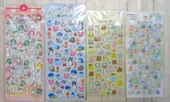 オバケーヌ シール 3枚セット ♡ ボンドロ・マシュマロ・エポキシ ぷっくり