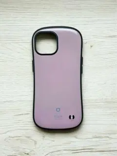 iFace くすみパープル　ハードケース　iPhone15