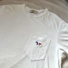 MAISON KITSUNÉ ポケットTシャツ ブラック M Sのサムネイル