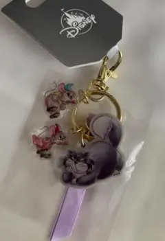 新品 ディズニー 猫の日ルシファー 仲間たち キーホルダー キーチェーン