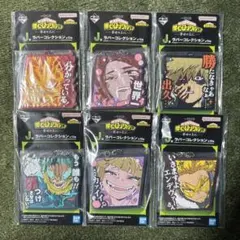 一番くじヒロアカ幸せの上に　J賞　ラバーコレクション　6個セット