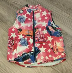 アメリカンデザイン ダウンベスト　130cm