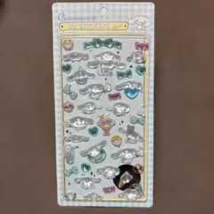 シナモロール　ボンボンドロップ　シール　3Dステッカー シート1枚
