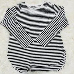 UNIQLO ユニクロ　ストライプ 長袖Tシャツ