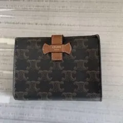 セリーヌ CELINE エンボスドトリオンフ コインケース ミニウォレット