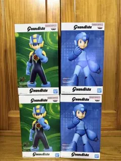Grandista ロックマン ＆ ロックマンエグゼ　フィギュア 4体セット