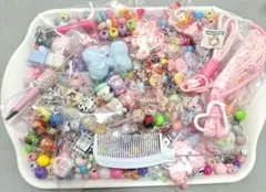 豪華！ビーズ1キロ カスタムボールペン ファンシービーズ