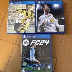 FIFA 17, FIFA 18, EA SPORTS FC 24 3本セット
