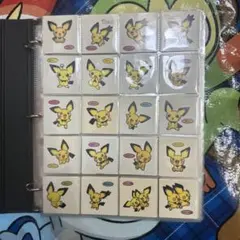 ポケモンパン　シール　ピチュー20枚セット　ピチュー兄弟　ギザみみピチュー