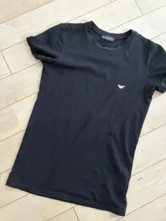EMPORIO ARMANI ブラック Tシャツ　S
