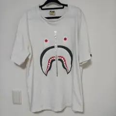 A BATHING APE ホワイトシャーク Tシャツ 2XL