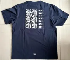 新品　 Mサイズ　MLB カブス　半袖Tシャツ　バックロゴ　 メッシュ