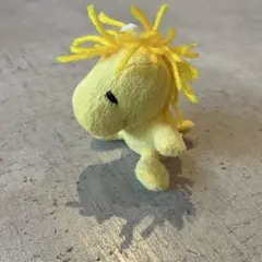 ピーナッツ　ウッドストック　ぬいぐるみキーホルダー　マスコット　レトロ
