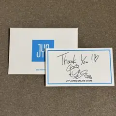 JYP メッセージカード TWICE モモ サイン入り