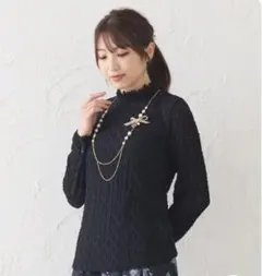 ローズティアラ 新品未使用 カットソー  最終お値下げ Rose Tiara（ローズティアラ） tシャツ 配色メローカットソー