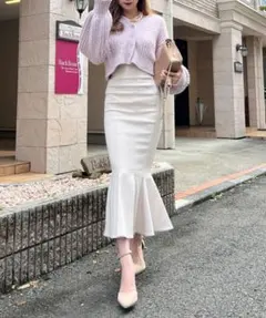 ROYAL PARTY ガムストレッチマーメイドスカート