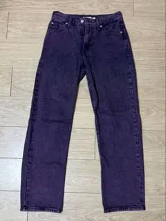 Levi's　'94BAGGY ワイドストレートデニムパンツ　パープル紺系　24のサムネイル
