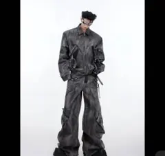 ワイドパンツ ワークパンツ