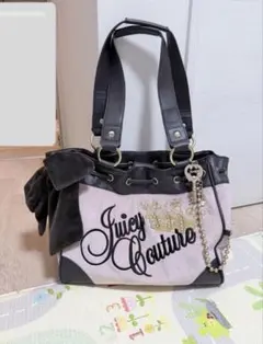 Juicy Couture ハンドバッグ ピンク/黒