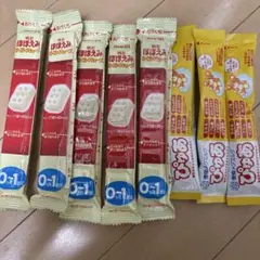 ほほえみ キューブ5本、ぴゅあ3本