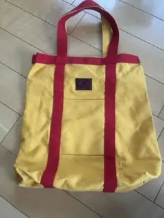 エビス　帆布 トートバッグ イエロー レッドのサムネイル