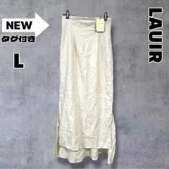 ＄【新品】LAUIR ラウアー ラップスカート Lのサムネイル