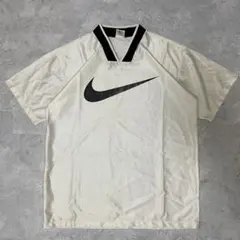 希少 90s NIKE ナイキ ゲームシャツ Tシャツ ビッグロゴ 銀タグ M