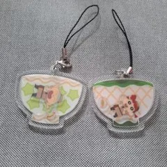 クレヨンしんちゃん すき家 アクリルキーホルダー 2個セット