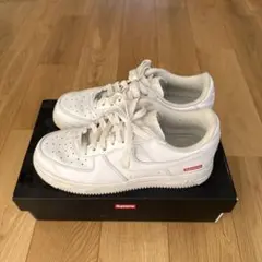 Nike Air Force 1 ホワイト Supremeシューレース