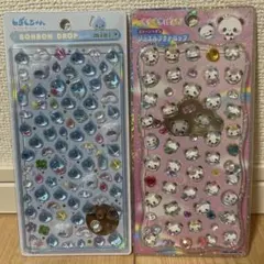 【正規品】ボンボンドロップシール しずくちゃんミニ＆もちもちぱんだ セット