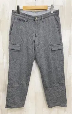 R.NEWBOLD ウール混合 テーパードパンツ ワークパンツ メンズ M