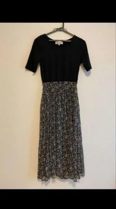 ROPE Picnic フレアワンピース 花柄 38