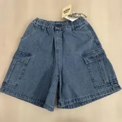 しまむら　リトルウィークエンド　デニム　ハーフパンツ