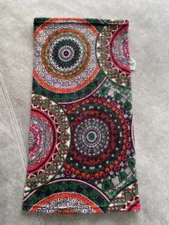 alland 幾何学模様 ネックウォーマー