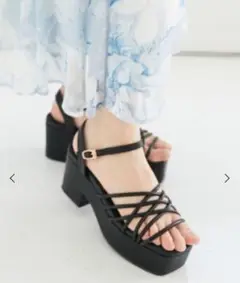 マジェスティックレゴン　ふかふかクロスボリュームサンダル
